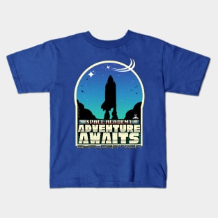 Space Academy - Adventure Awaits (Exploration) Kids T-Shirt